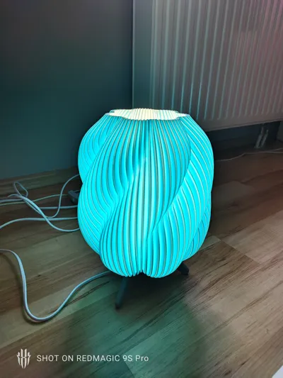 شب خواب Swirl Lamp - تصویر 5
